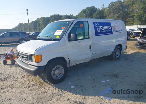2006 Ford Econoline E150 Van from USA, damaged, VIN 1FTRE14W26DA97829